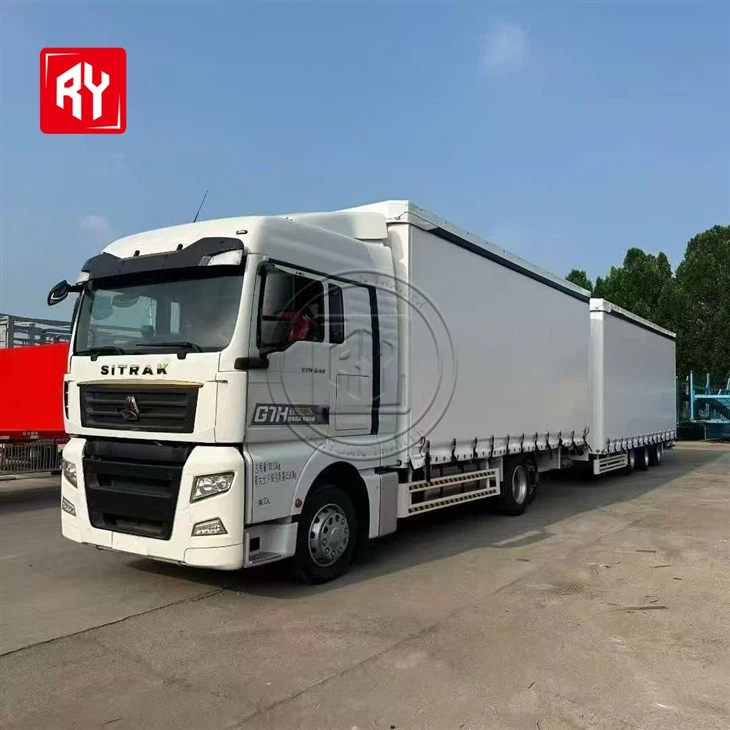 高性能ドライバンカーテンサイドセミトレーラー
