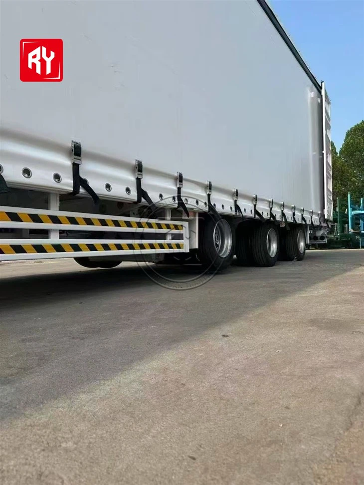 Higher Performance Dry Van Curtain Side Semi Trailer high quality
