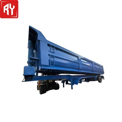 Ruiyuan Blue Steel Material Dump Truck